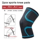 thumbnail image 2 of Mangas de rodilla para ejercicio, soporte elástico simple para la rodilla, 2 of 5