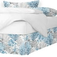 thumbnail image 1 of Reef Blue Platform Bed Skirt Full 18" Drop, 1 of 4