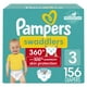 thumbnail image 1 of Pañales Pampers Swaddlers 360, talla 3, 156 unidades, un mes, 1 of 9