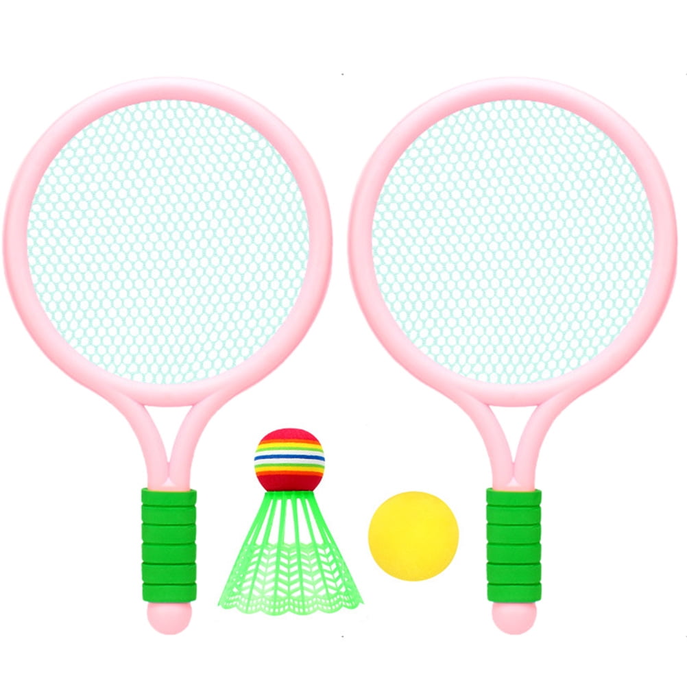 MLINS 4 Sets  of Badminton Rackets Badminton Kit Kids Badminton Racket Sports Racket with Balls