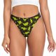thumbnail image 1 of Balery Cute Dinosaurs (2) Tangas de Algodón para Mujer con Estampado – Ropa Interior Sexy, Transpirable, G-string-Large, 1 of 6