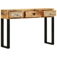 thumbnail image 3 of vidaXL Console Table 43.3"x11.8"x29.9" Solid Wood Mango, 3 of 9