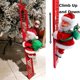 thumbnail image 4 of Escalera de escalada de Papá Noel, escalera de escalada de Papá Noel, escalada eléctrica de Navidad, escalada de Papá Noel con decoración colgante de música, decoración interior y, 4 of 5