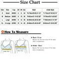 thumbnail image 3 of asdoklhq Summer Fall Sports Bras for Women 2025,Womens Fashion Plus Clearance Woman's Comfortable Lace Breathable Bra Underwear No Rims, 3 of 5