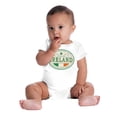 thumbnail image 4 of Saint Patricks Day Ireland Flag Party Romper Boys or Girls Infant Baby Brisco Brands 18M, 4 of 6