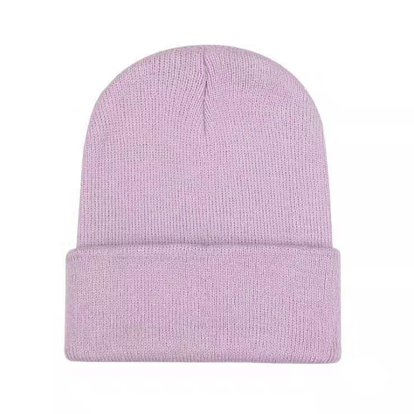 Four Seasons Knitted Cap Unisex Beanie Hat Outdoor Breathable Headwear Classic Knitted Pullover Cap Soft Elastic Breathable Warm Windproof Structure for Four Seasons Outdoor Casual Wearing