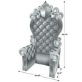 thumbnail image 2 of 3-D Prom Throne Prop, 7' 1.75" x 3' 9.25", (1/Box), 2 of 6