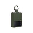 thumbnail image 4 of SAMSUNG Official Silicone Cover Case with Ring for Galaxy Z Flip 4 - Green, 4 of 6