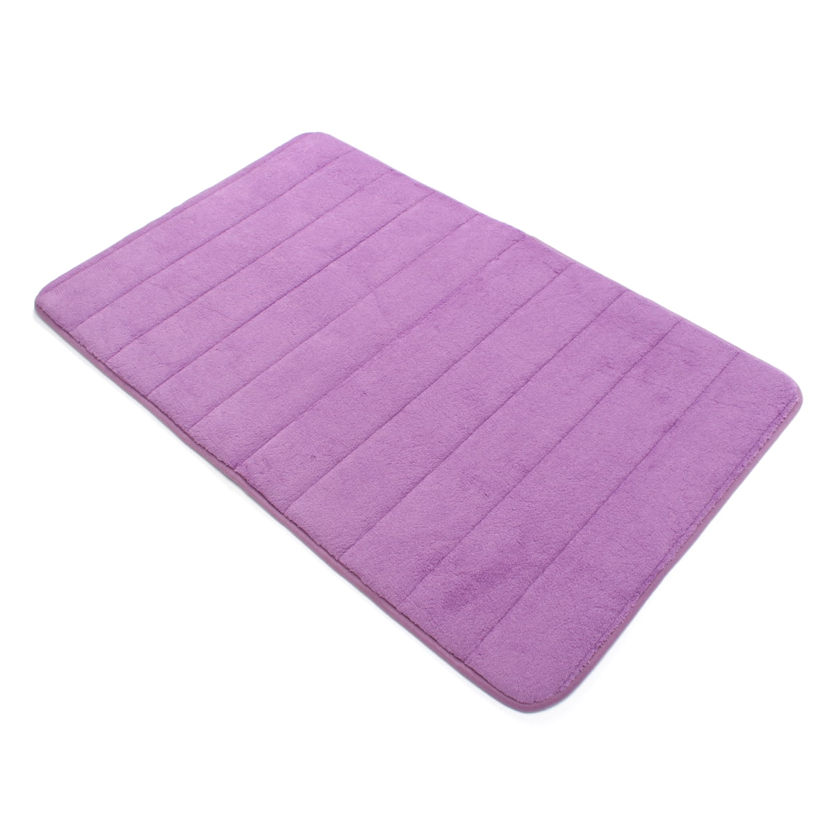 20"x30" Purple Memory Foam Mats Absorbent SlipResistant Pad Bedroom