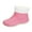 Pink, variant on AUXDIQ Women Rain Boots Outdoor Garden Boots Waterproof Ankle Rain Shoes