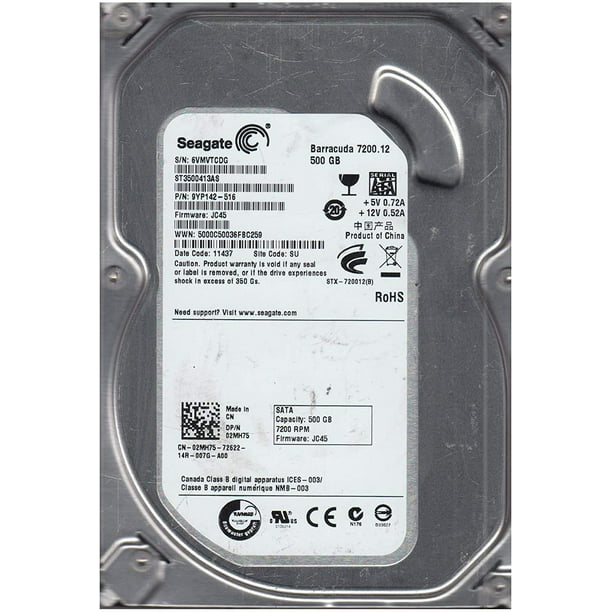 information too much share Seagate Barracuda 7200.12 500 GB 7200RPM SATA 6Gb/s with NCQ 16MB Cache 3.5  Inch Internal Bare Drive ST3500413AS, Seagate technology yields the.., By  Visit the Seagate Store - Walmart.com