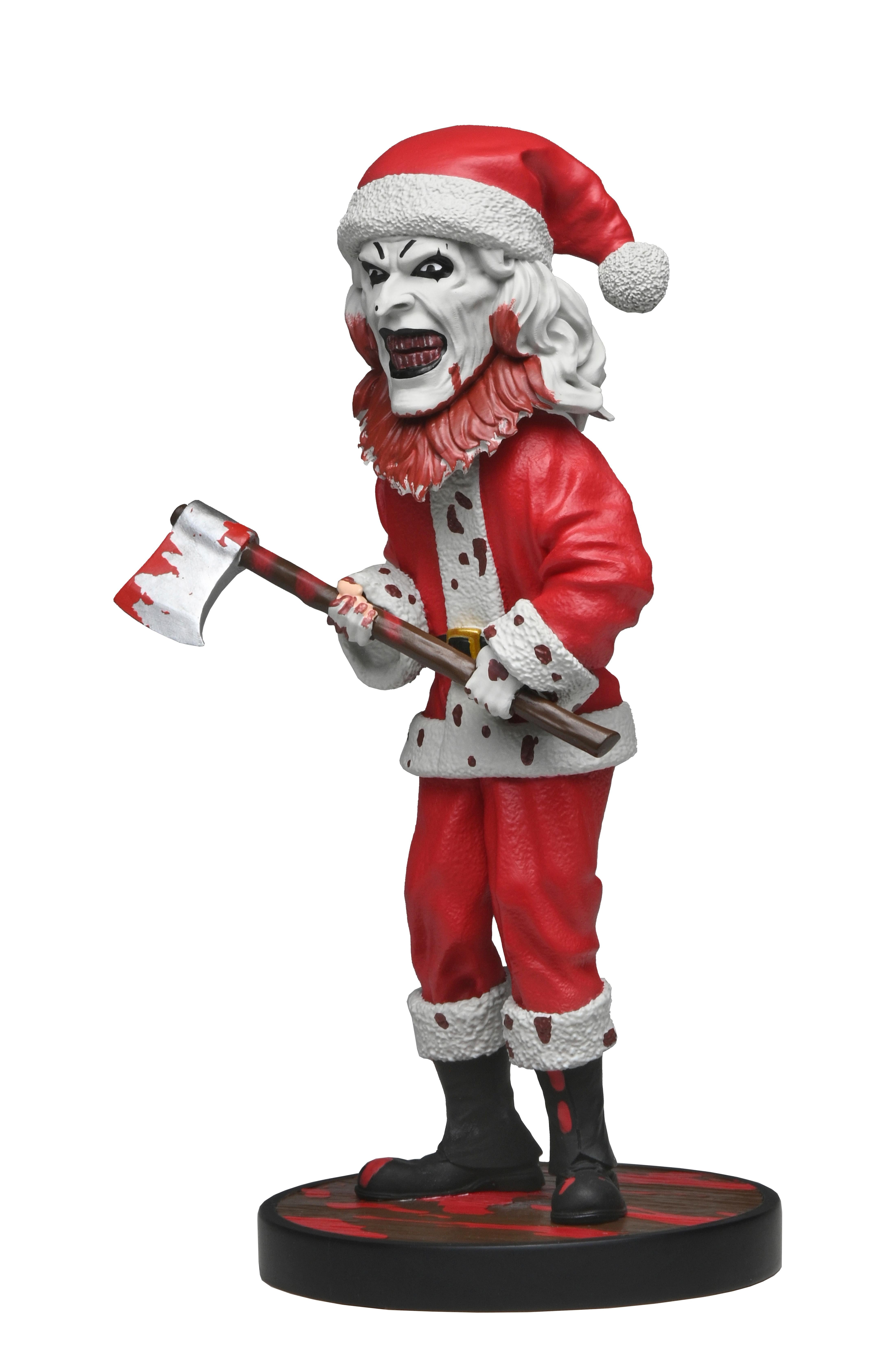 NECA Terrifier 3 - Head Knocker - Santa Suit Art the Clown