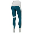 thumbnail image 3 of Women's KIYA TOMLIN Midnight Green/Gray Philadelphia Eagles Colorblock Tri-Blend Leggings, 3 of 3