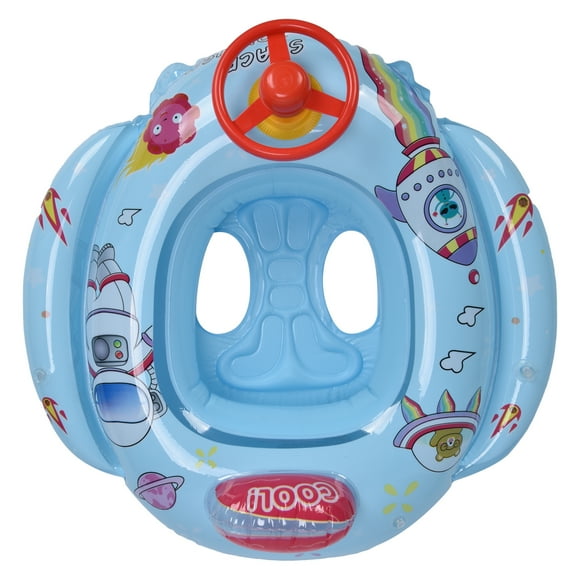 Children Swim Ring,Swimming Ring Steering Wheel Kids Float Boat Steering Wheel Float Tube Enhanced Durability