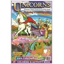 Unicorns Really Big Coloring Book