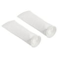 thumbnail image 1 of Unique Bargains 4'' Ring Filter Socks 1 Micron Pool Skimmer Basket, White 2 Pack, 1 of 4