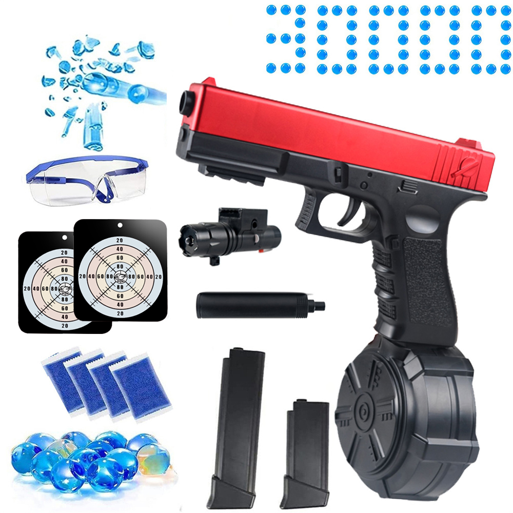 Gel Gun Blaster X2 Electric Gel Ball Blaster, Highly Assembled Toy Gun