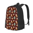 thumbnail image 1 of Balery Christmas Gingerbread Mochila para hombre y mujer - Tela Oxford 600D resistente - Gran capacidad, resistente al agua, ideal para la escuela, viajes y senderismo, 1 of 6