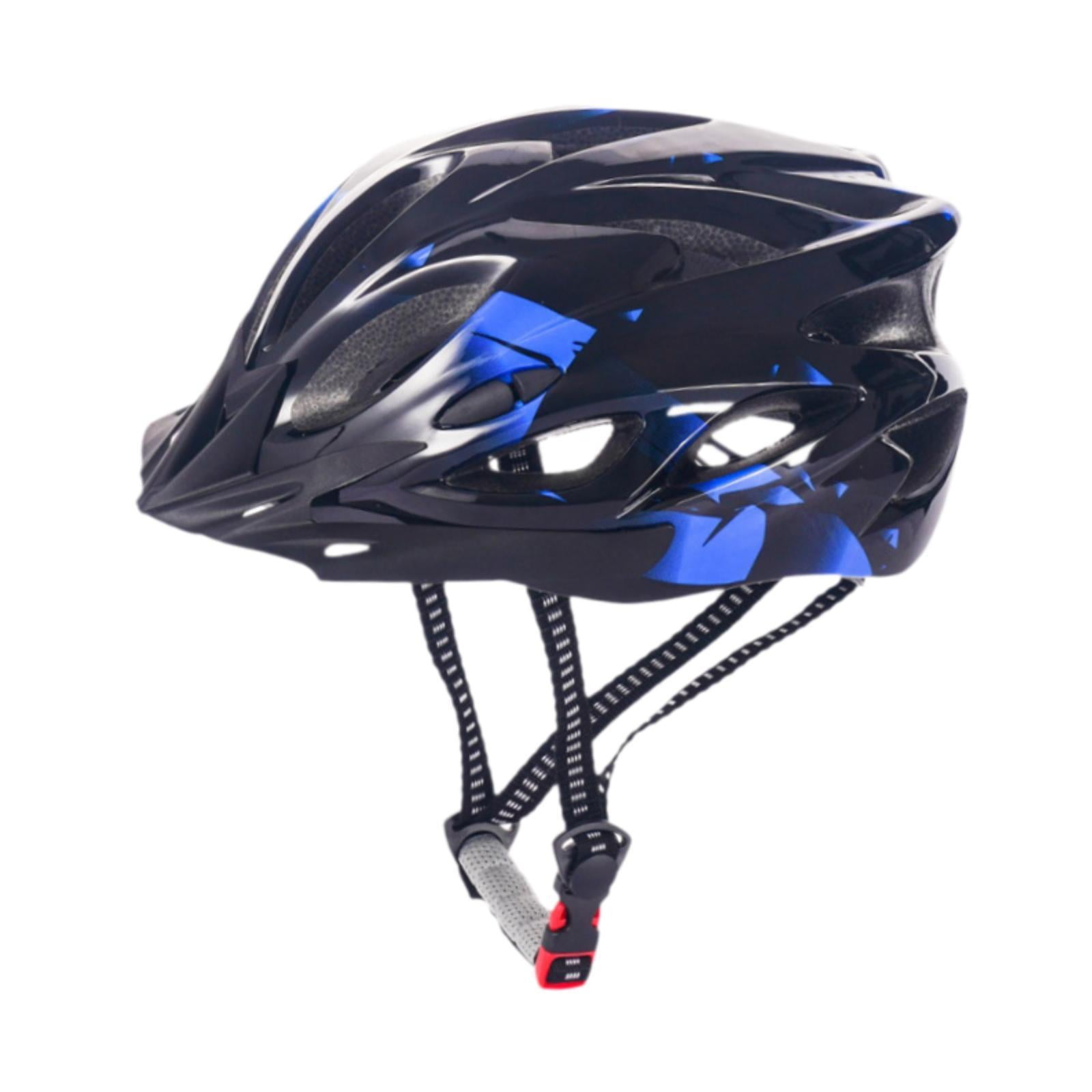 harayaa Adult Bike Helmet Road Bicycle Helmet Adjustable Straps Detachable Inner Bicycle Blue