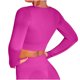 thumbnail image 2 of Nueva ropa de yoga sin costuras, camiseta de manga larga con cuello, ropa deportiva para mujer, para correr Pompotops  FGAJ3361, 2 of 5