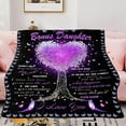 thumbnail image 2 of LHSHID Bonus Daughter Gifts Blanket Step Daughter Gifts from Stepmom Gifts for Bonus Daughter Birthday Gifts for Stepdaughter Bonus Daughter Birthday Gifts Throw Blanket 30"x40", 2 of 6