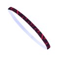 thumbnail image 3 of Diadema deportiva Running Hair Band Antideslizante Yoga Sweatband (raya) Negro Rojo JShteea  Para Estrenar, 3 of 6