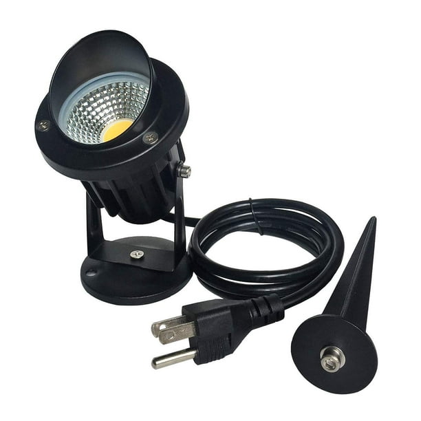 Foco LED para exteriores TOVEENEN, 10 W, 120 V, resistente al agua, blanco cálido
