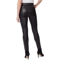 thumbnail image 2 of Gloria Vanderbilt Womens Avery Faux Leather Pull On Skinny Jeans, 2 of 2