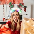 thumbnail image 6 of JZROCKER Christmas Headband Festival Hat Hairhoop NewYear Family Gathering Headpieces, 6 of 20