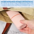 thumbnail image 5 of Uxcell Travel Toothbrush Case, 7.9x2.7x1.4" Portable Travel Toothbrush Holder with Flat, Plastic Toothpaste Container for Bathroom, Gym, Business Trip, Camping, Sky Blue, 5 of 7
