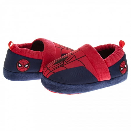 

Spider-Man 888401-size9-10 Spider-Man Red & Blue Kids Slippers - Size 9-10