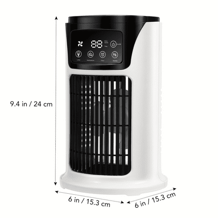 

ZHXJYKJ Compact Portable USB Air Conditioner Cooler with Built-in Humidifier - Efficient and Convenient Cooling Solution for Home and Office