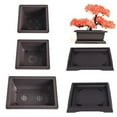 thumbnail image 5 of Lefu Imitation Purple Sand FlowerPot Square Rectangular Plastic Succulent PlantingPot, 5 of 5