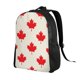 thumbnail image 2 of Fotbe Happy Canada Day Mochila de Viaje para Laptop, Mochila Ejecutiva Delgada y Resistente 15.6", 2 of 8