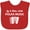 Red, variant on Inktastic Life's Better Polka Music Boys or Girls Baby Bib