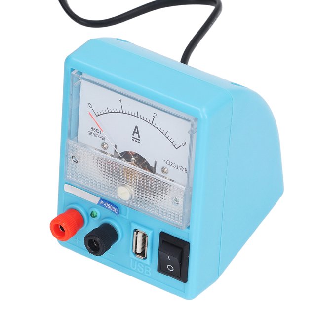 Fuente de alimentación de voltaje regulado con medidor de corriente, fuente de alimentación de voltaje regulado de CC Fuente de alimentación de voltaje regulado Artesanía excepcional