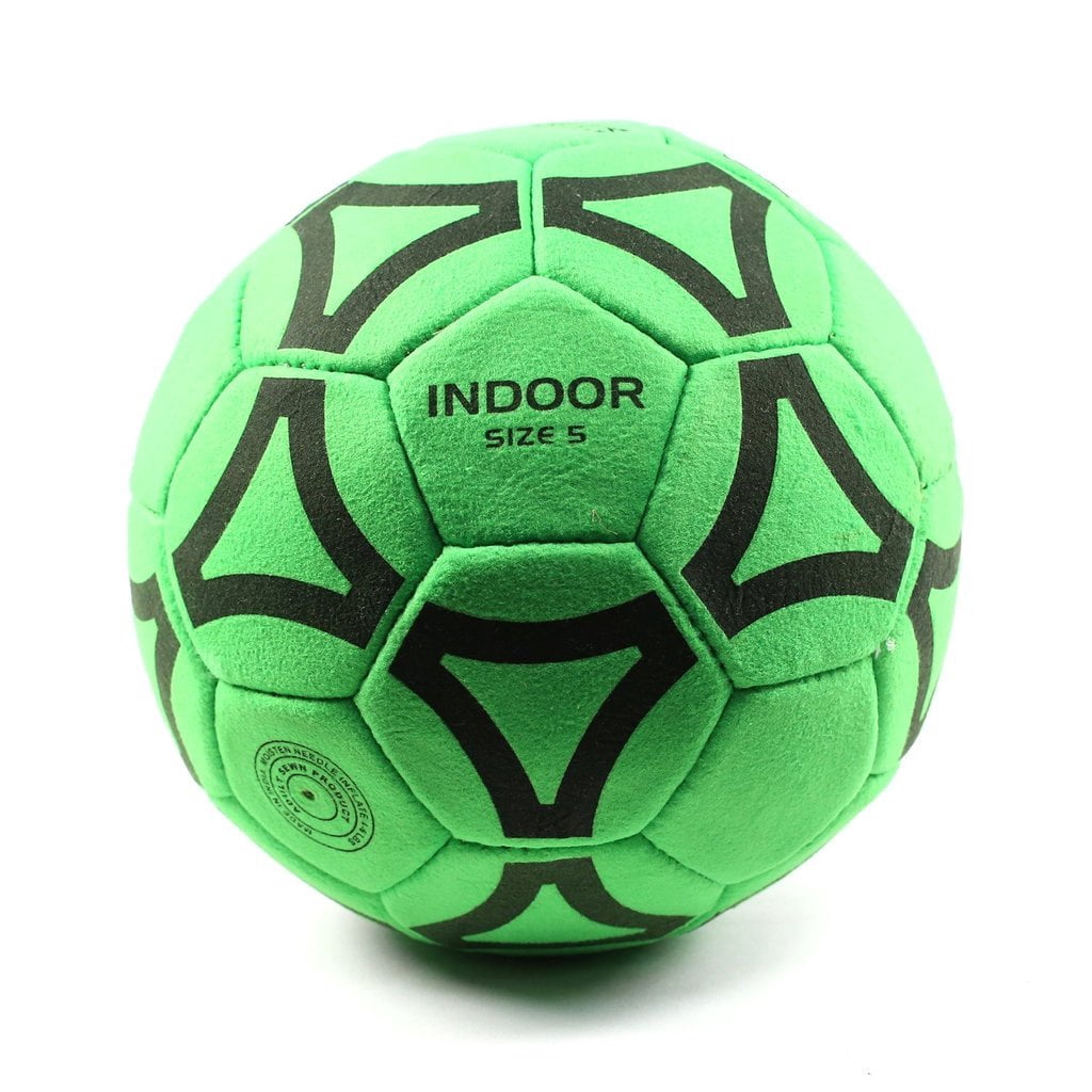 Uber Soccer Felt Indoor Soccer Ball Bundle - Set of 12 - Neon