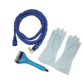 Swimming Pool Cartridge Filter Cleaning Tool Handheld Filter Cleaning Brush with Retractable