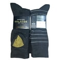 thumbnail image 2 of Gold Toe Men's Crew Watson Wool Socks (Black/Gold, 6-12.5), 2 of 2