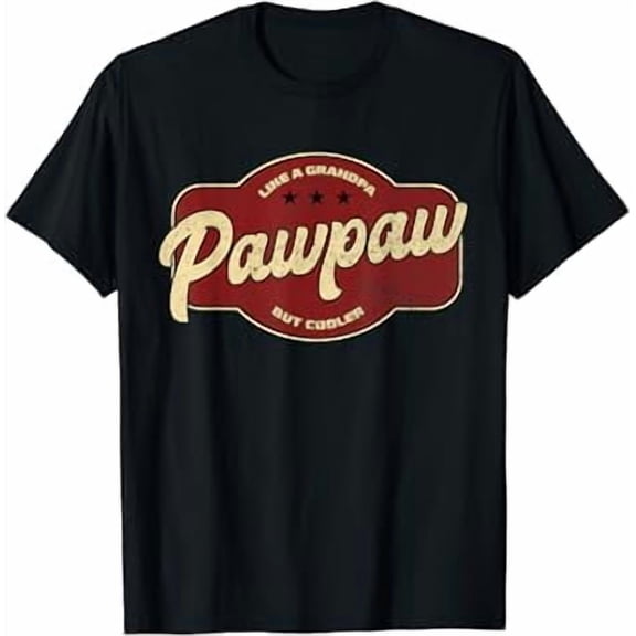 Pawpaw Cooler Than Grandpa Vintage T-Shirt