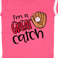 thumbnail image 4 of Inktastic I'm a Great Catch Baseball Glove Boys or Girls Baby Bodysuit, 4 of 5