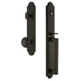 thumbnail image 5 of Grandeur Arc D Grip Single Cylinder Handleset with Parthenon Knob, 5 of 5