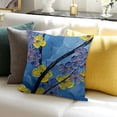 thumbnail image 3 of SHANXI Throw Pillow Covers Flower Plant Cushion Cover Soft Pillow Cases for Home Sofa Bed Chair Car Office Decorative 18x18in, 3 of 5