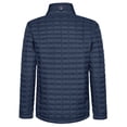 thumbnail image 3 of Little Donkey Andy Men's Insulated Hiking Jacket, Quilted Puffer Jacket with Synthetic Insulation Deep Blue L, 3 of 7