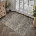 thumbnail image 4 of BERTHMEER 2'x3' Small Area Rugs for Bathroom Bedroom Entryway Kitchen Dorm Entrance Vintage Non Slip Washable Oriental Traditional Rugs,Mossy, 4 of 6
