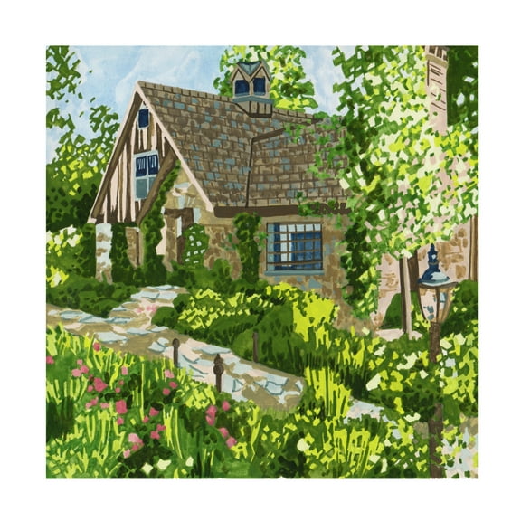 Trademark Fine Art Melissa Wang They Find a Way I Canvas Wall Art