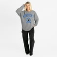 thumbnail image 3 of Women's Gameday Couture Gray Kentucky Wildcats Oversized Training Day Corded Sweatshirt, 3 of 5