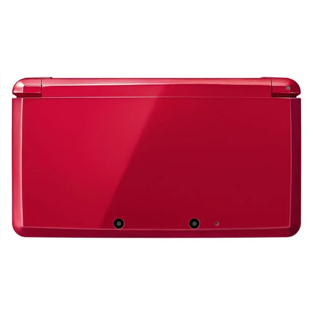 Restored Nintendo 3DS Game Console, Metallic Red (Refurbished