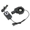 thumbnail image 4 of Small Blower Fan, Blower Fan Kit 120mm Plug And Play US Plug 100-240V DC 12V With Speed Control For Receiver For Cooling, 4 of 7