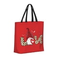 thumbnail image 2 of Sigee Love Gnomes Print Large Capacity Zippered Tote Bag - Durable, Stylish and Versatile for Everyday Use, 2 of 9